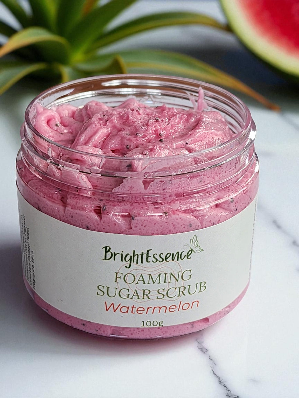 Foaming Whipped Sugar Scrub - Watermelon