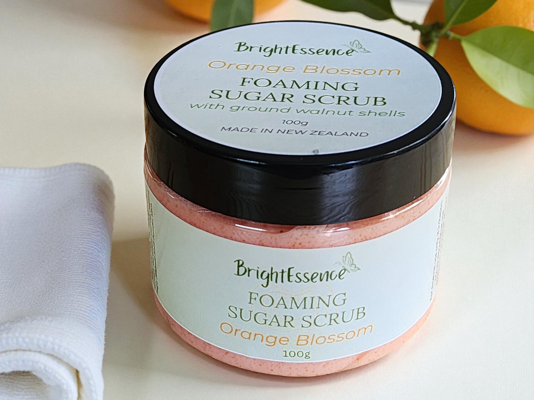 Foaming Whipped Sugar Scrub - Orange Blossom