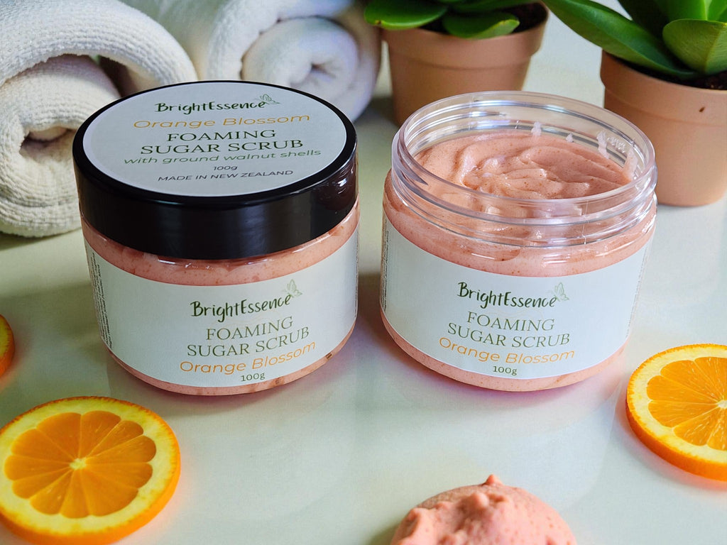 Foaming Whipped Sugar Scrub - Orange Blossom