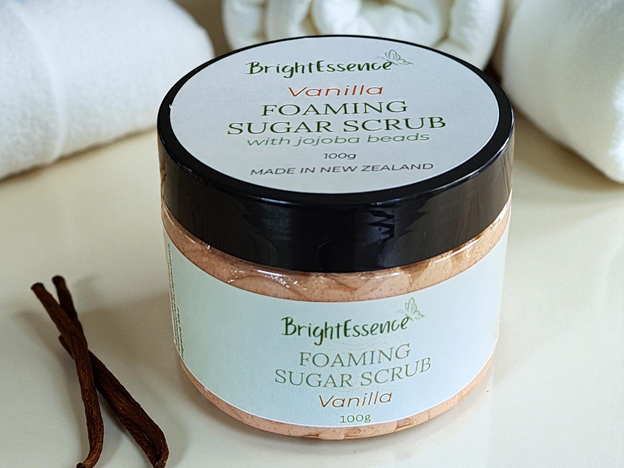 Foaming Whipped Sugar Scrub - Vanilla