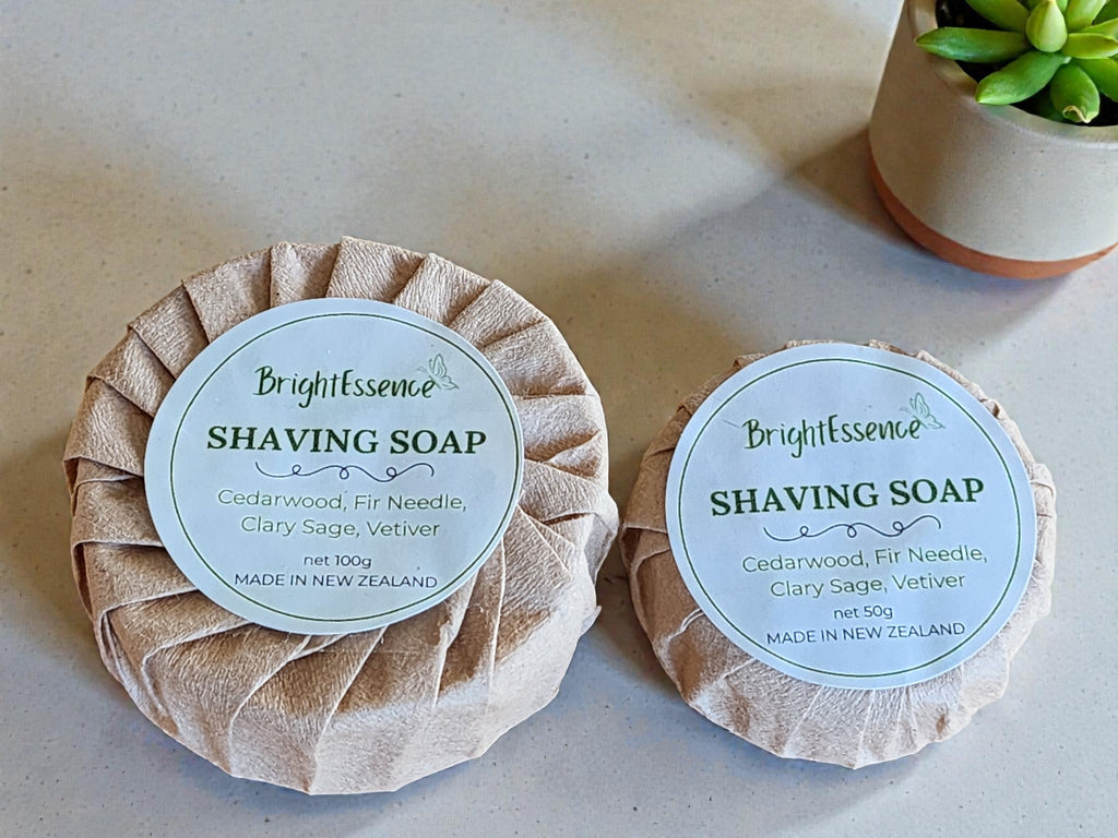 Shaving Soap - Cedarwood, Fir Needle, Clary Sage, Vetiver